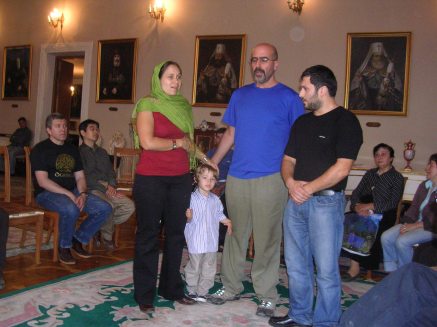 Chanting for the Georgian Patriarch 2006